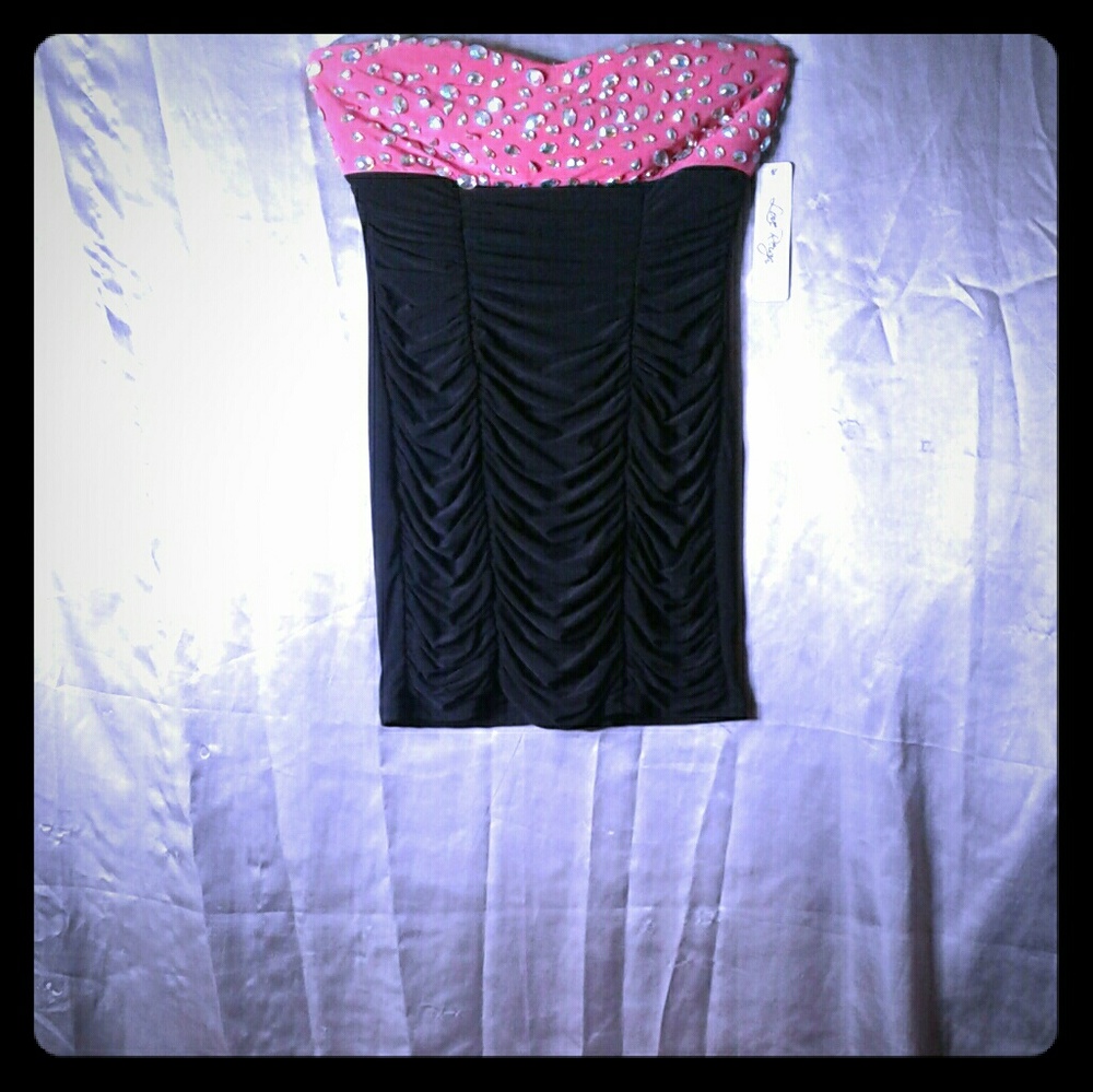 NWT Super Hot Strapless Dress by Love Reign